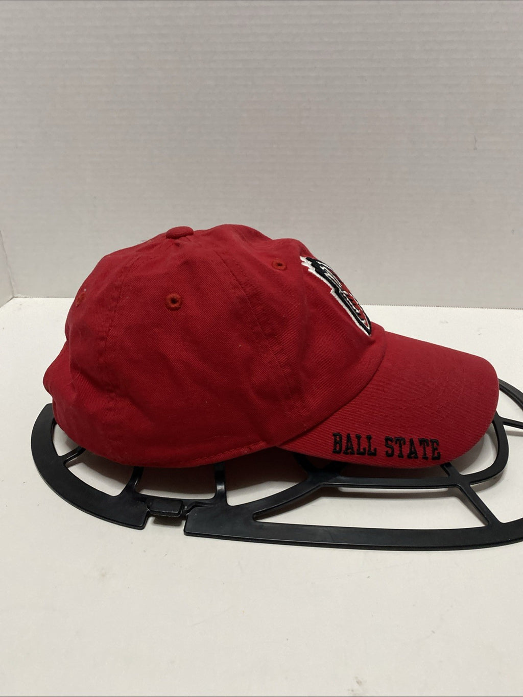Ball State University Cardinals Strap back Hat Embroidered -Russell