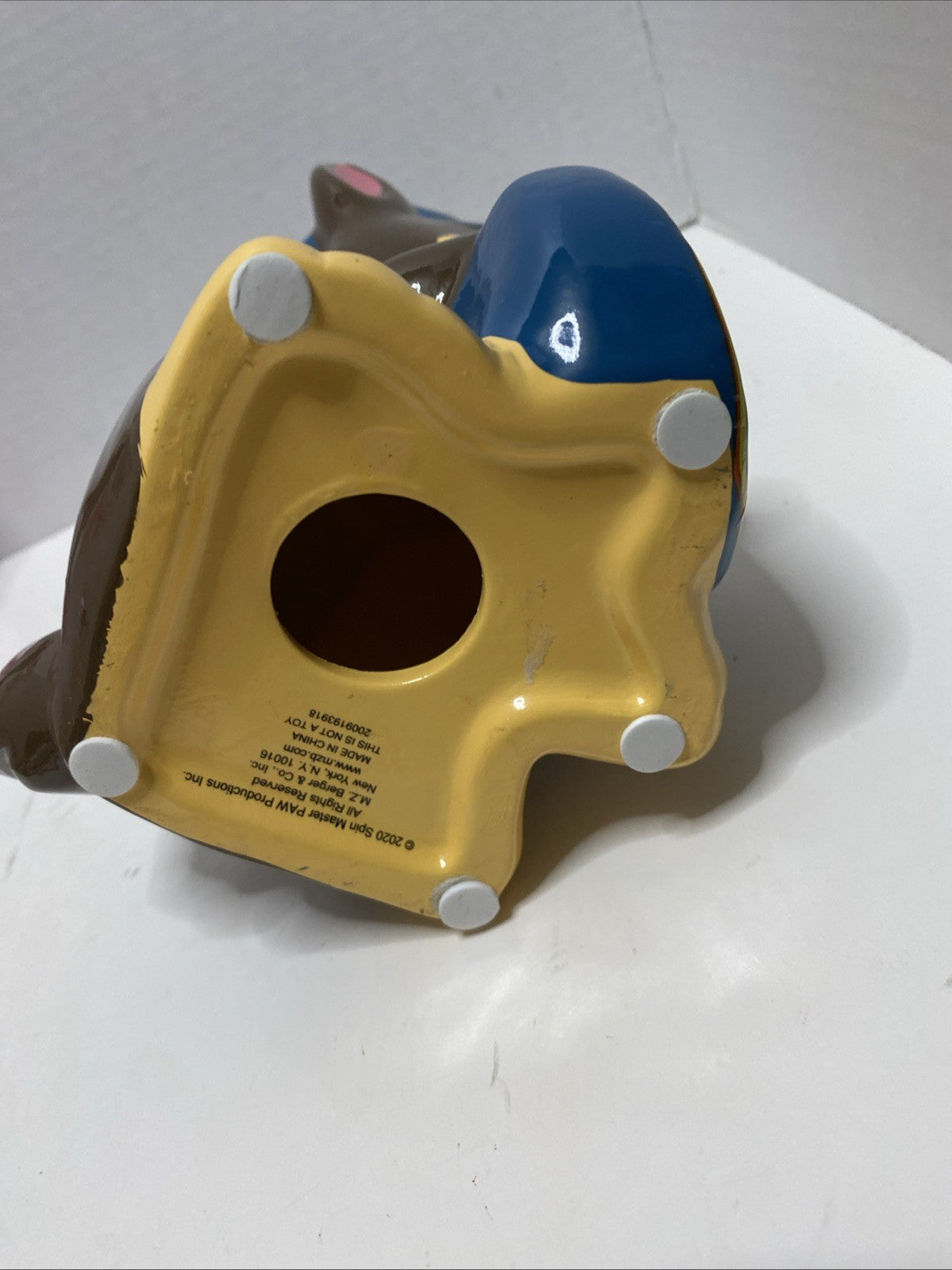 Nickelodeon Paw Patrol Chase Ceramic Coin Bank 2016