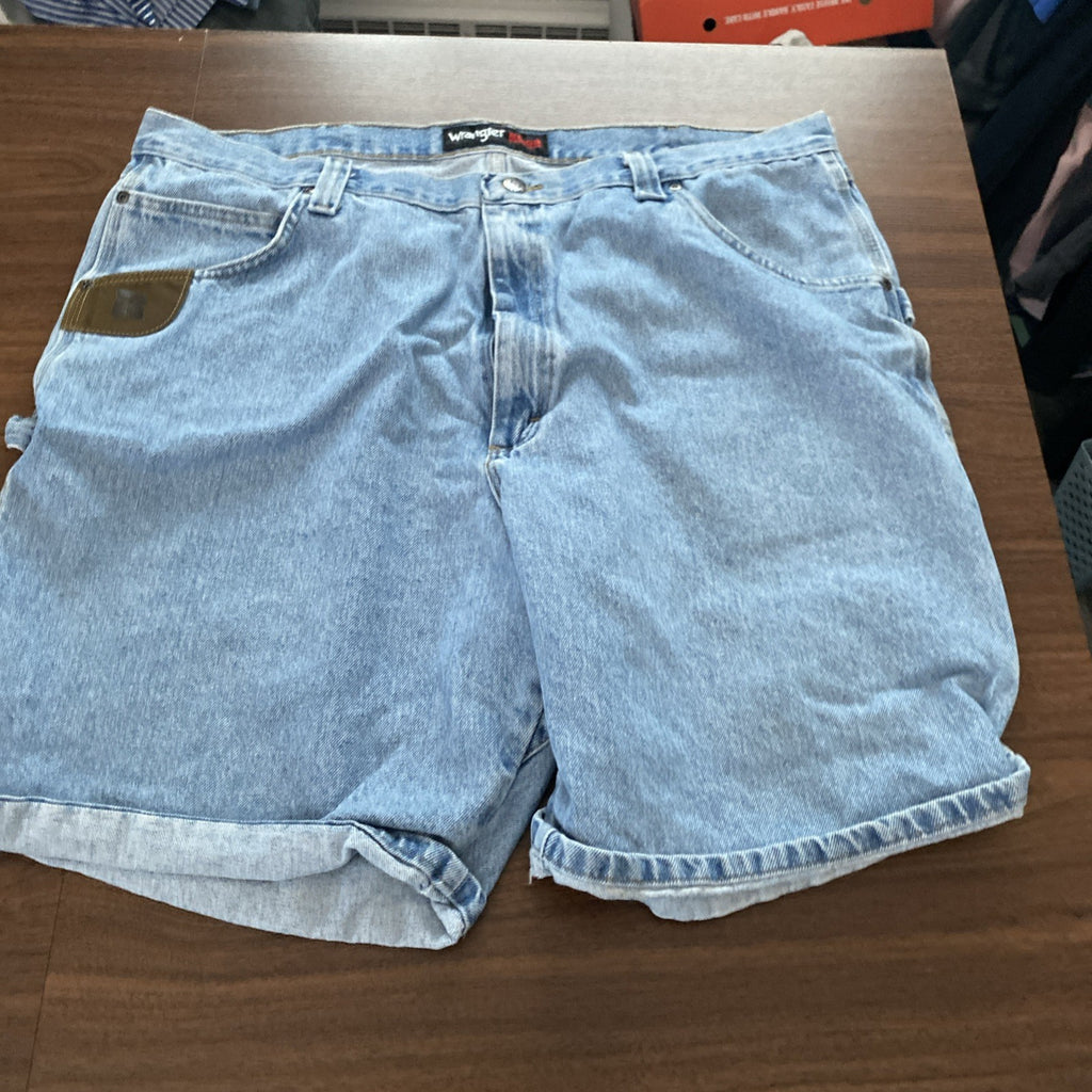 Wrangler Riggs Workwear Denim Carpenter Mens Jeans Shorts 42