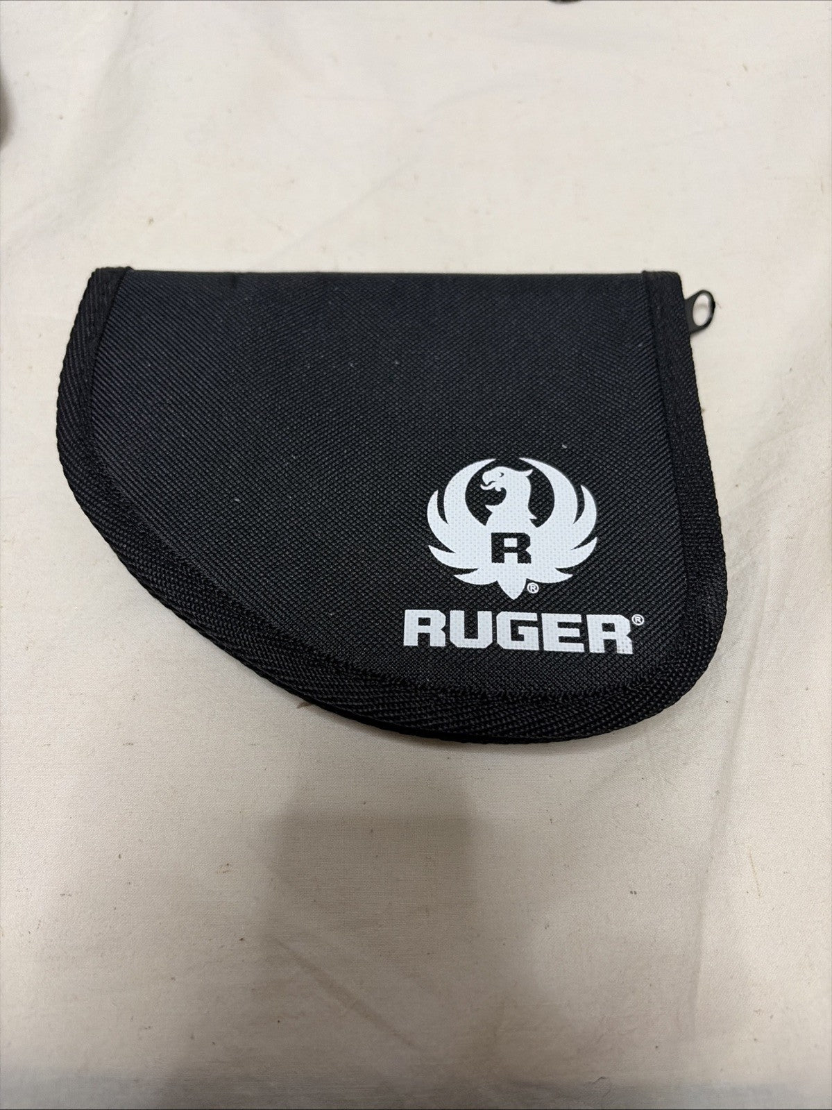 Ruger LCP Compact Pistol Black Nylon Ambidextrous Pocket Holster Zipper Case