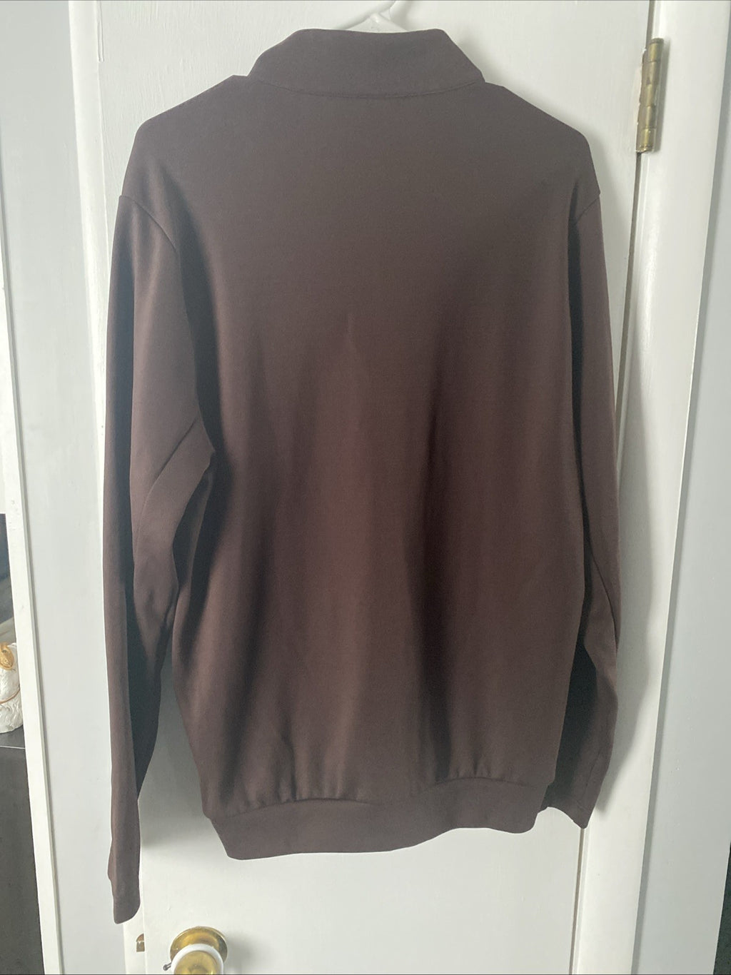 Cleveland Browns Men's Antigua Vanquish Quarter-Zip Pullover - Size Medium