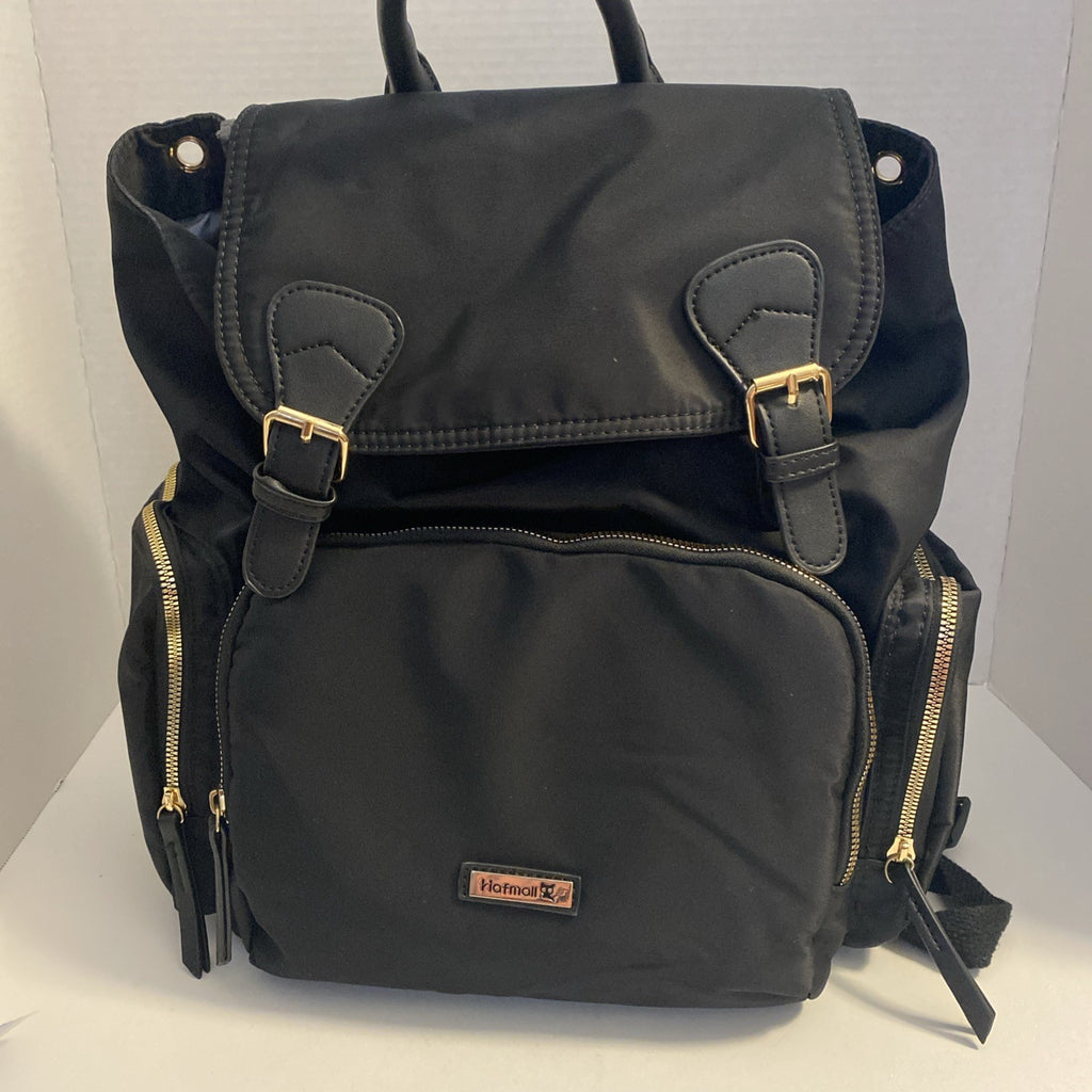 Black Backpack Purse Hofmall 12x13x8