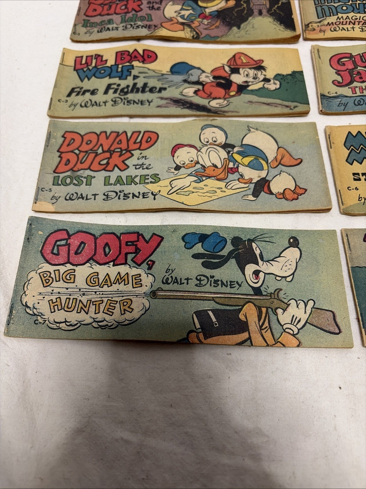 WHEATIES CEREAL PREMIUM MINI GIVEAWAY PROMO SET C MICKEY MOUSE 1 2 3 4 5 6 7 8