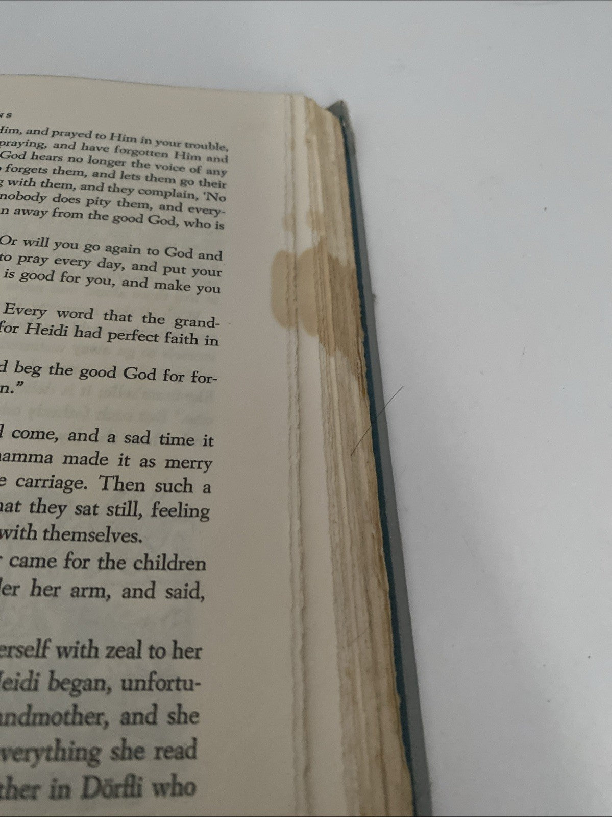 Heidi Vintage Book by Johanna Spyri 1954 Illustrated Hardcover Book 