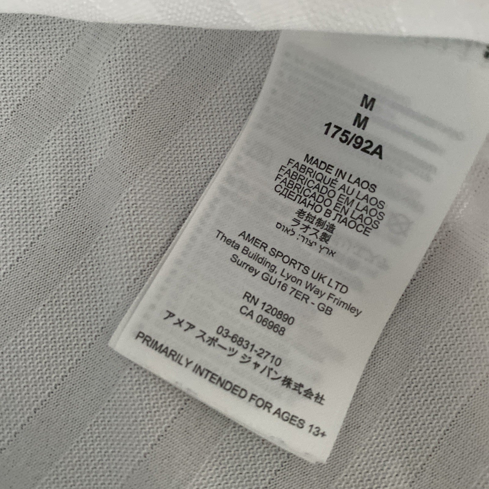 Wilson Bela men’s medium golf shirt white short sleeves Free Ship
