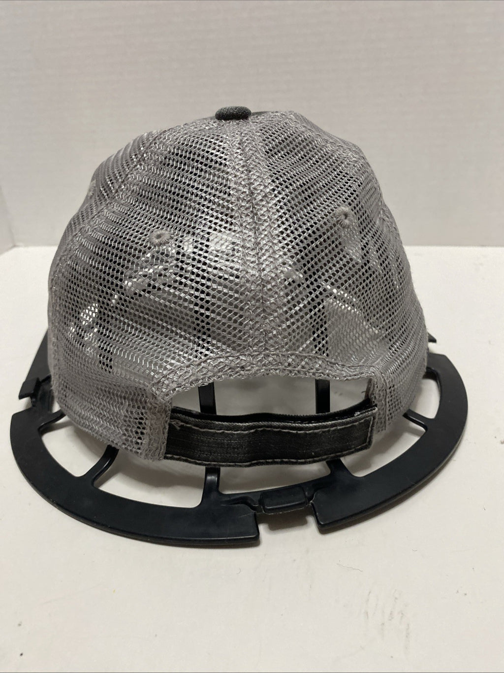 Soccer LifeTrucker Cap Black Distressed Embroidered Mesh Adjustable