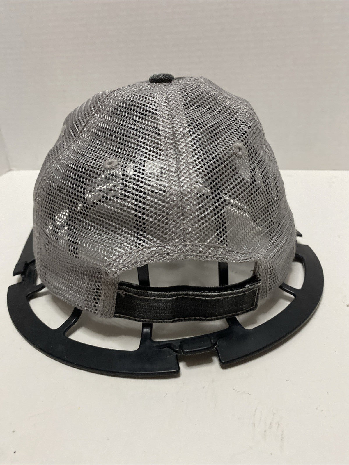 Soccer LifeTrucker Cap Black Distressed Embroidered Mesh Adjustable