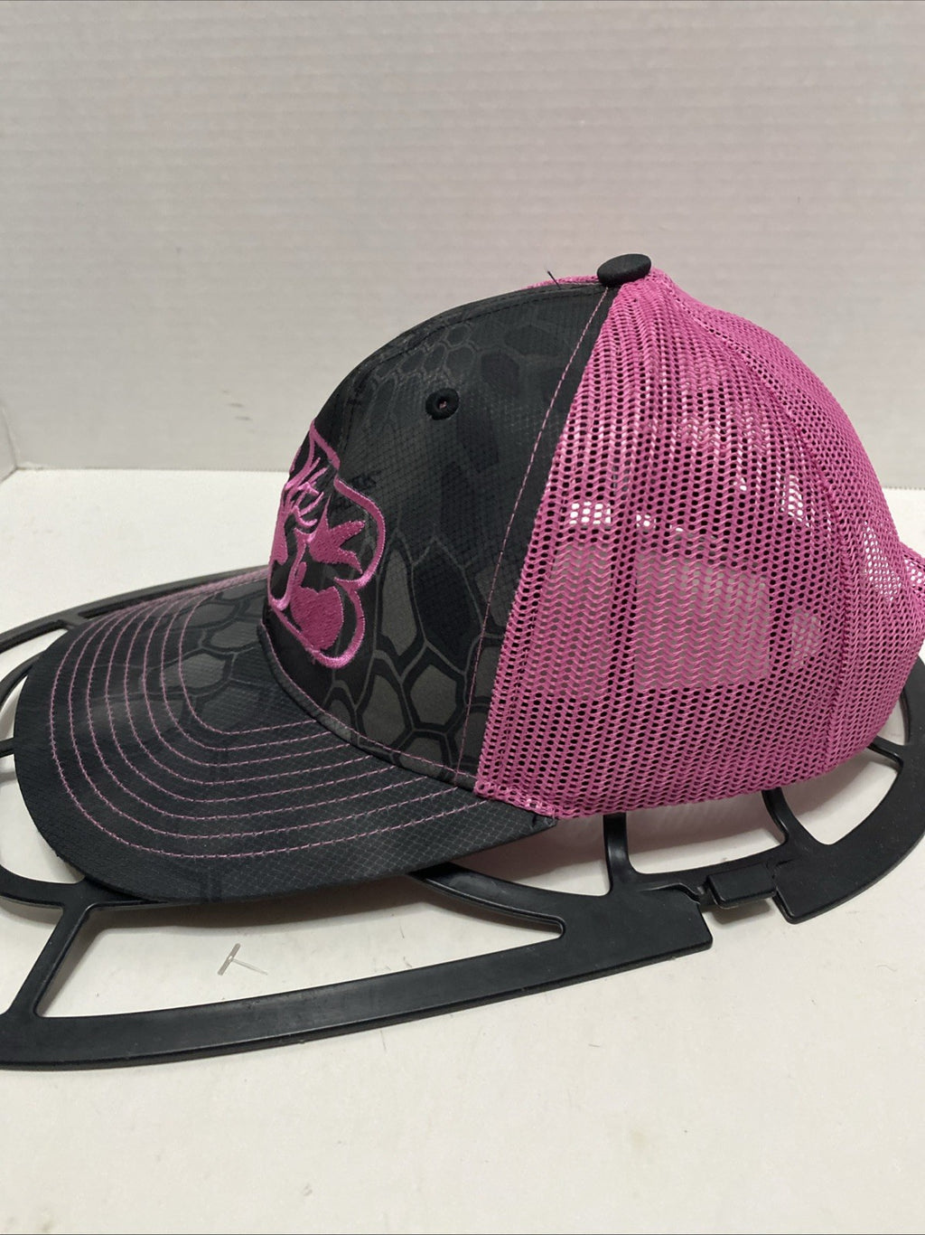 BBB Pink Embroidery Hat Cap Snapback Mesh Back Adjustable