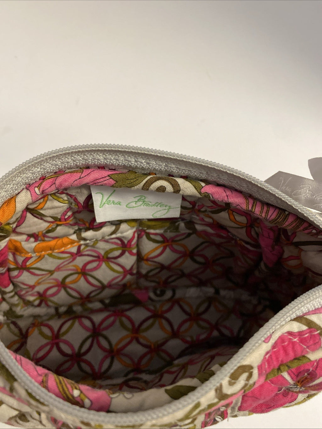 Vera Bradley Purse Pinks Orange Floral