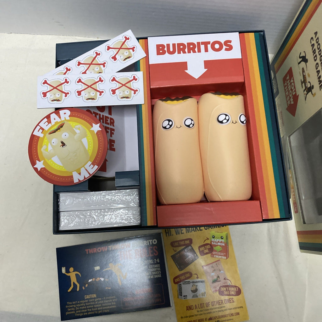 Throw Throw Burrito Game Extreme Outdoor Edition New Dodgeball Party Game