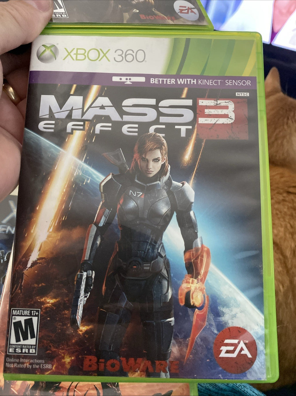 Mass Effect + Mass Effect 2 + Mass Effect 3 Xbox 360 Complete 