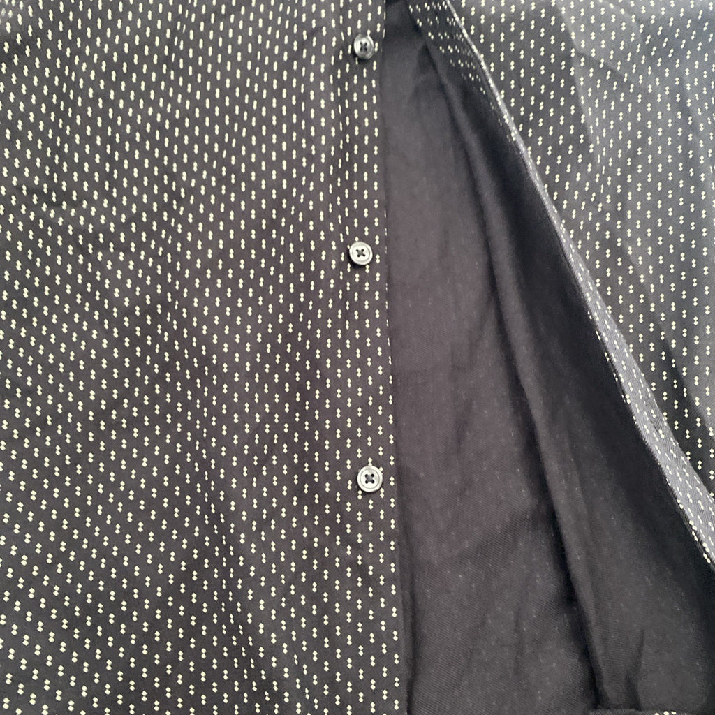 Abercrombie and Fitch women’s long sleeve medium button up shirt black