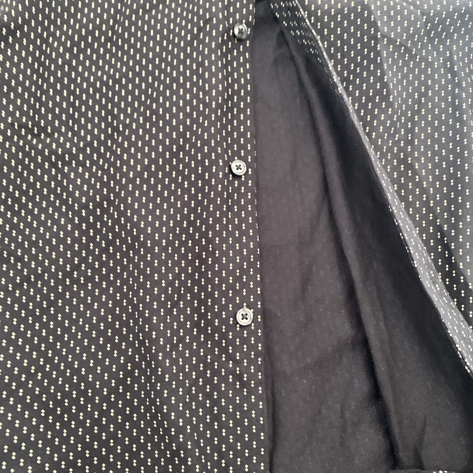 Abercrombie and Fitch women’s long sleeve medium button up shirt black
