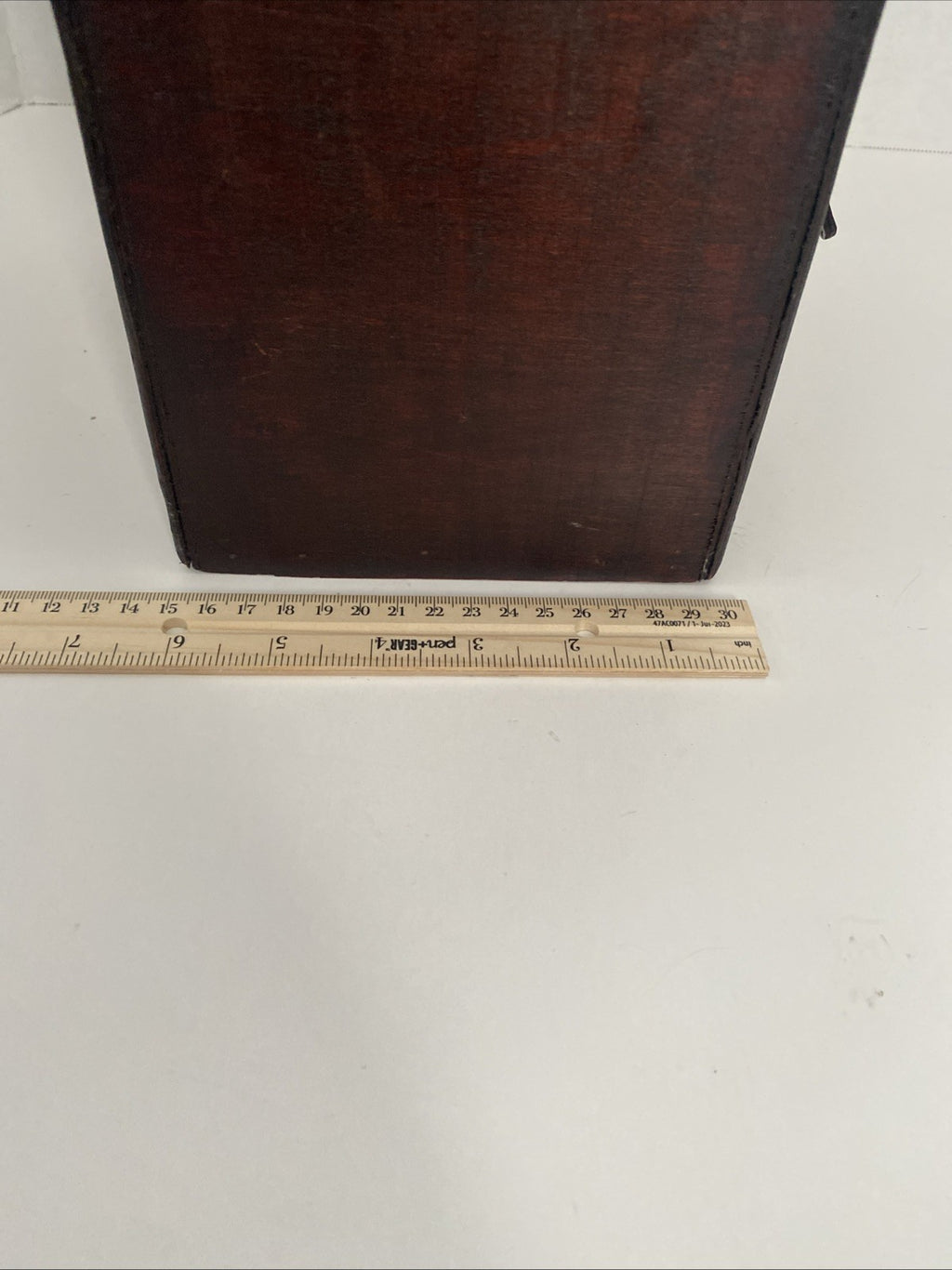 Twine Chateau Two Bottle Antique Style Wine Box Brown Home Decor