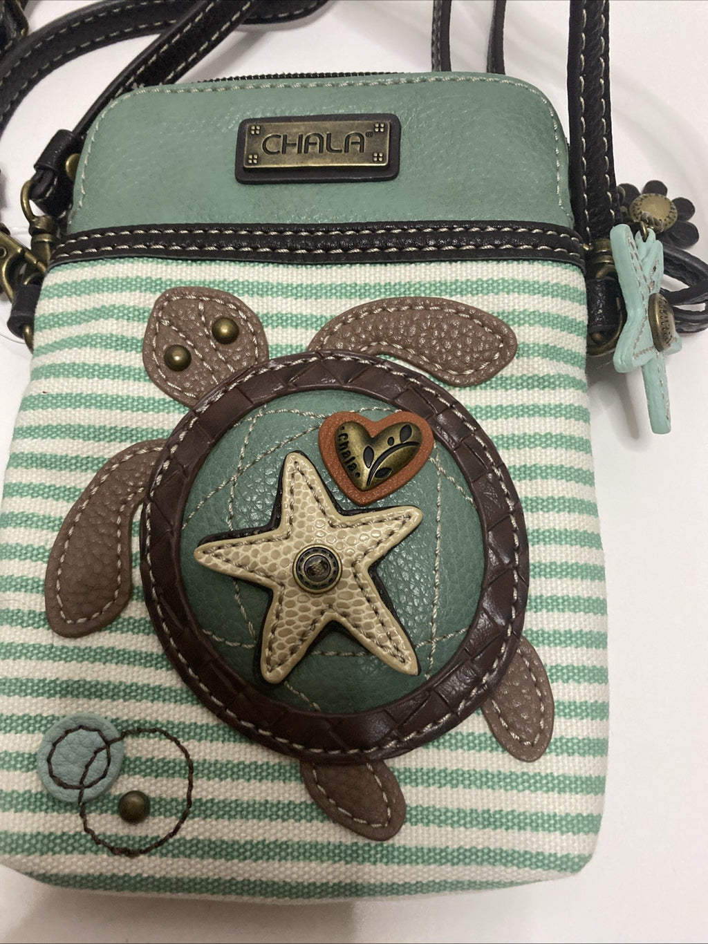 Chala Cellphone Crossbody Ocean Themed Variety, Adjustable Strap Purse