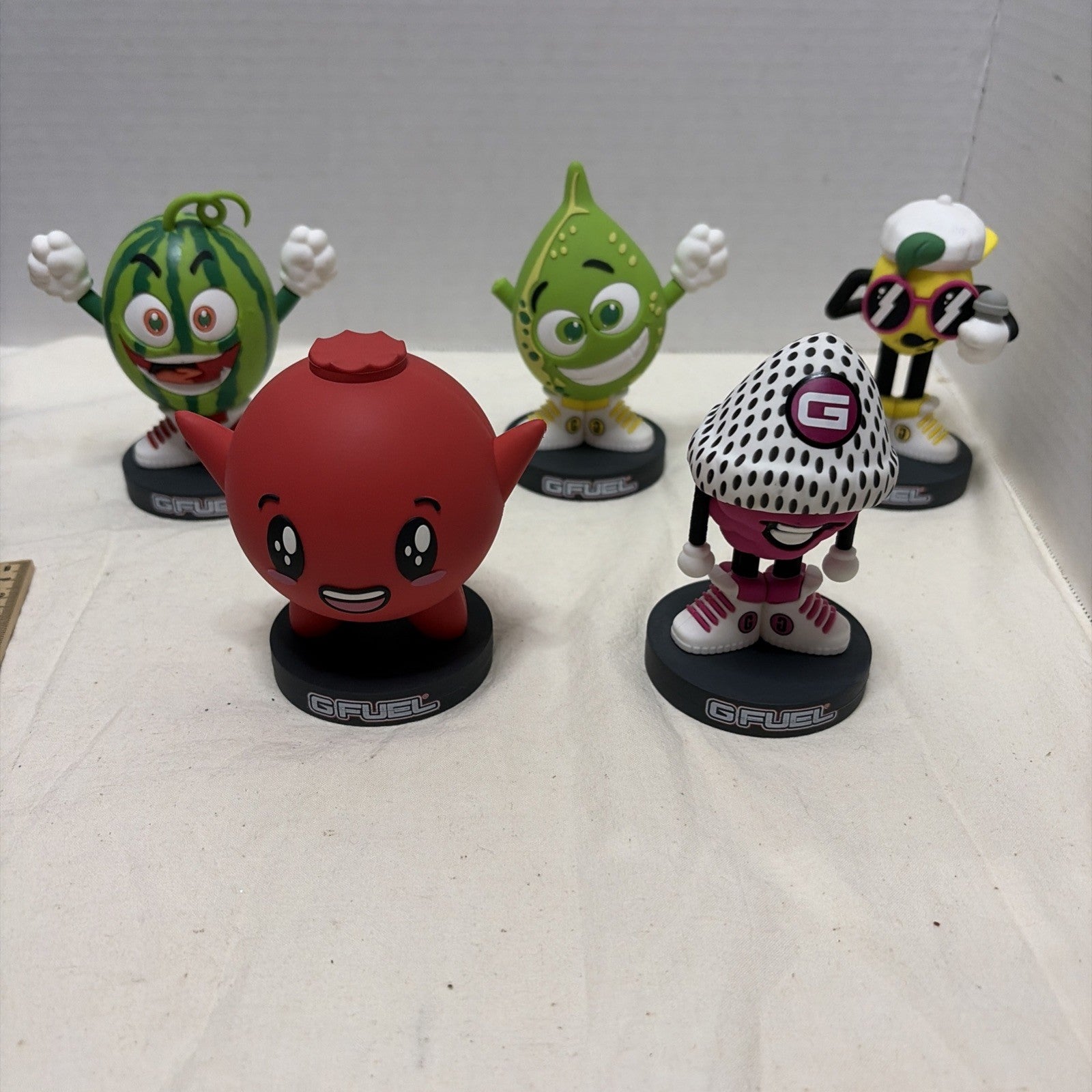 Lot Of 5 G FUEL Buddiez Vinyl Figurines