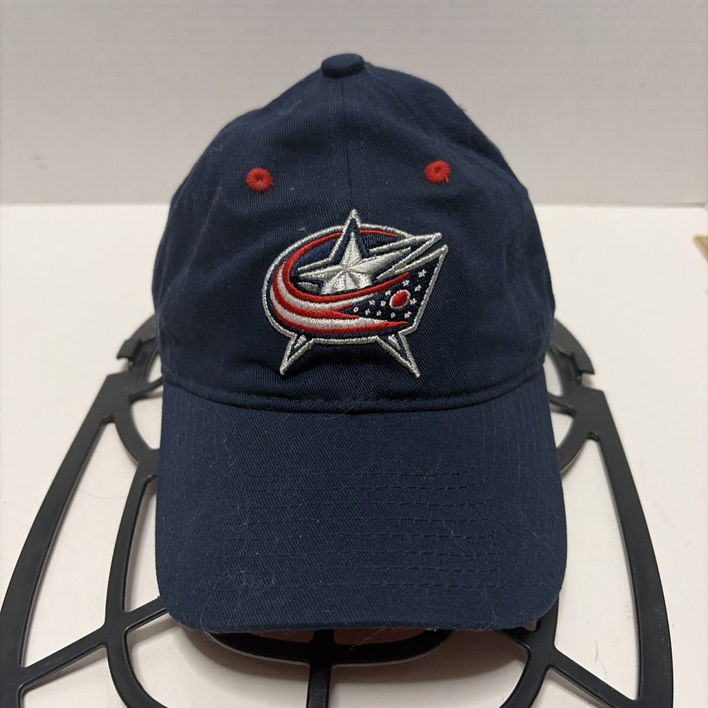 Columbus Blue Jackets Dad Hat Navy Adjustable