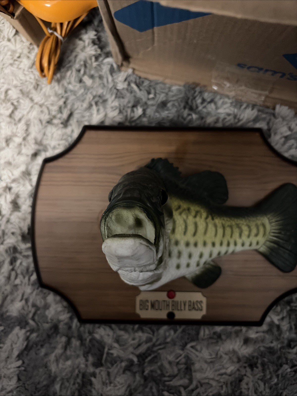 Big Mouth Billy Bass Gemmy 1999 Take me To The River Don’t Worry Be Happy Works