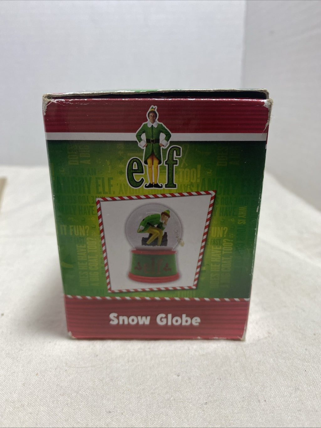 Elf Snow Mini Globe JCPenney Black Friday Exclusive 2.5 Inches In Box Buddy NEW