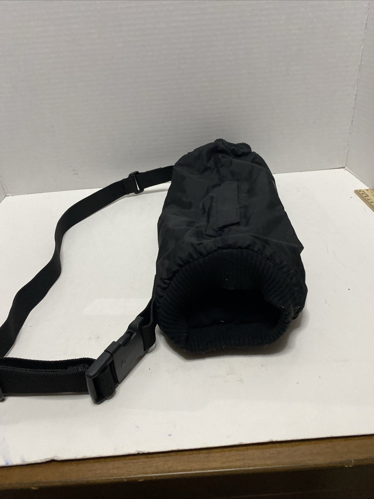 Nike Thermo Handwarmer, Unisex Adult, Black, Adjustable Belt, Knit Cuffs, Pocket