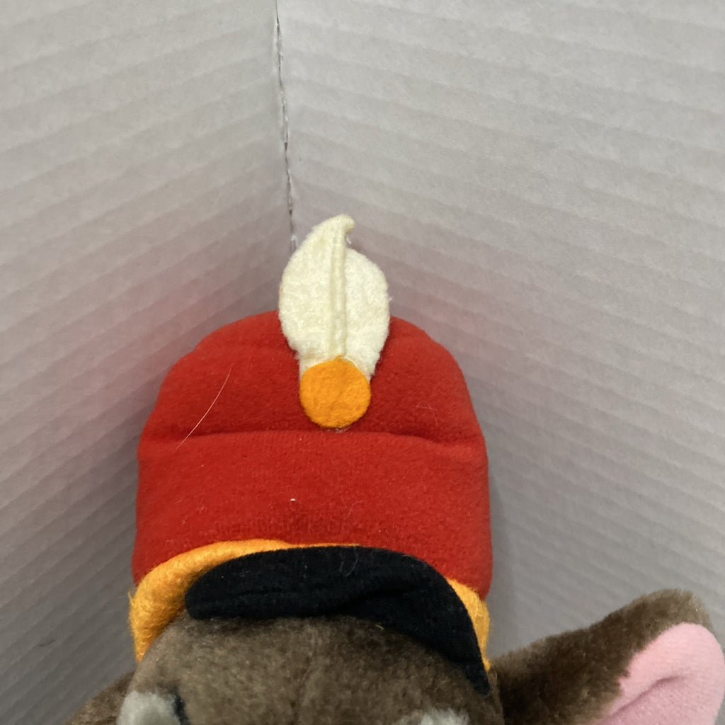 Vintage Walt Disney World Disneyland Timothy the Mouse Plush Stuffed Animal.
