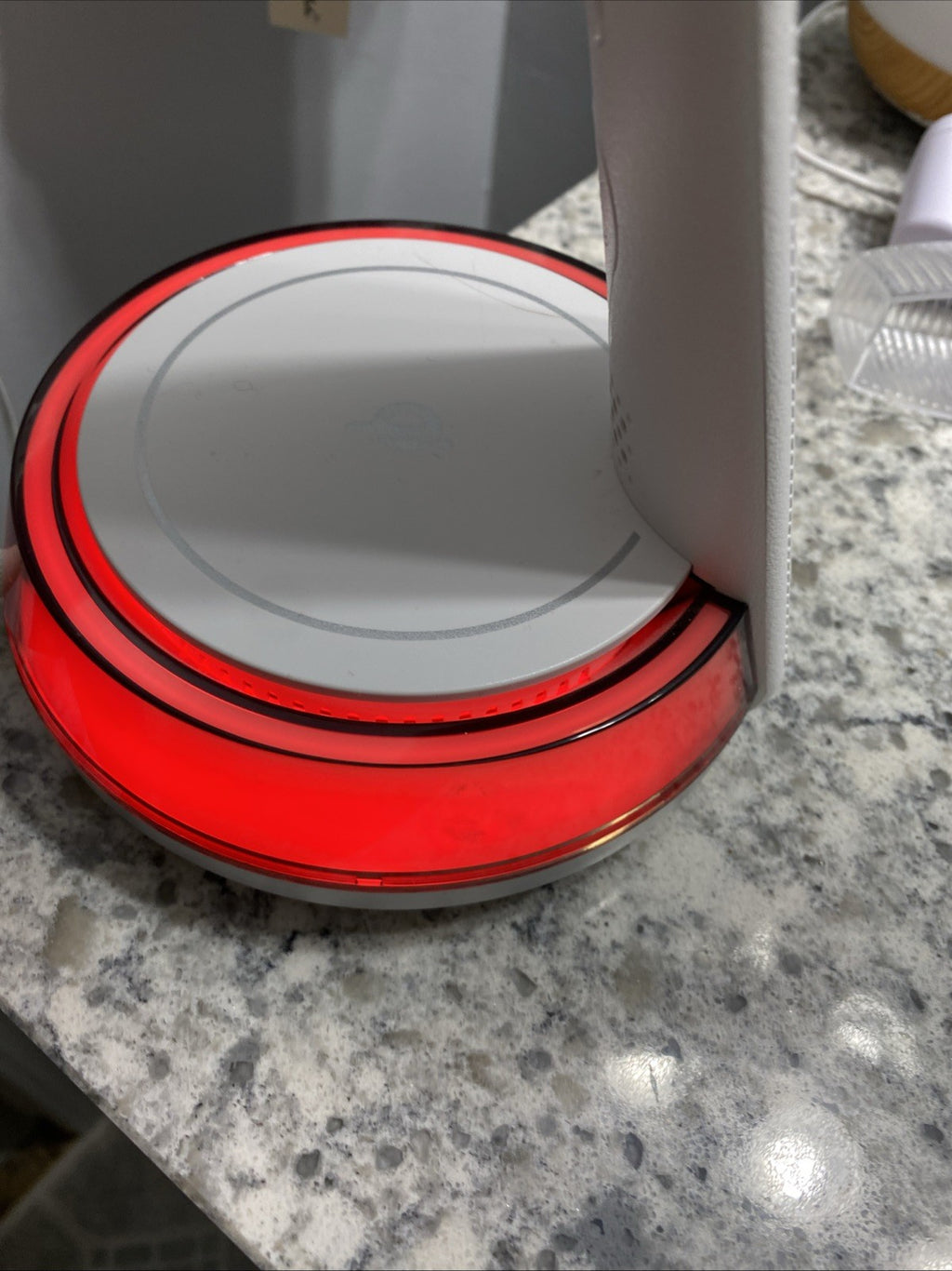 OttLite Wireless Charging LED Lamp Color Changing Base White With Power Cord