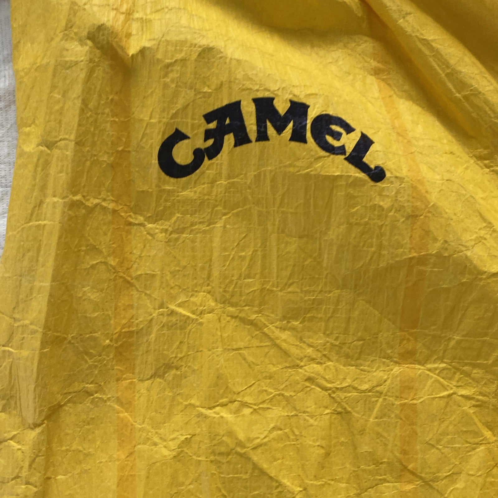 Vintage Camel Windbreaker Men Size XL Yellow Full Zip Blues Brothers 1992