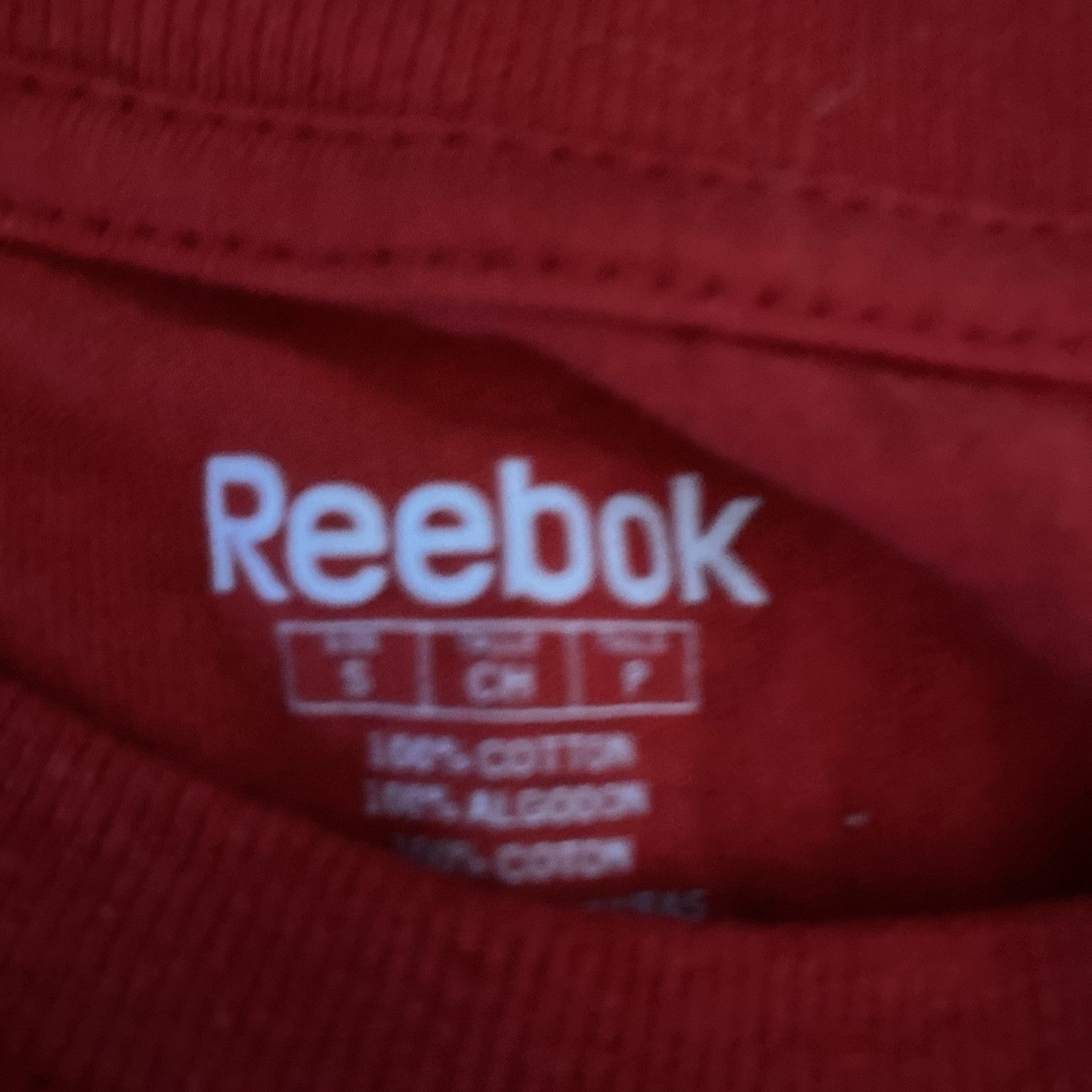 Chicago Blackhawks Shirt Small Red Short Sleeve Patrick Kane #88 Reebok Men