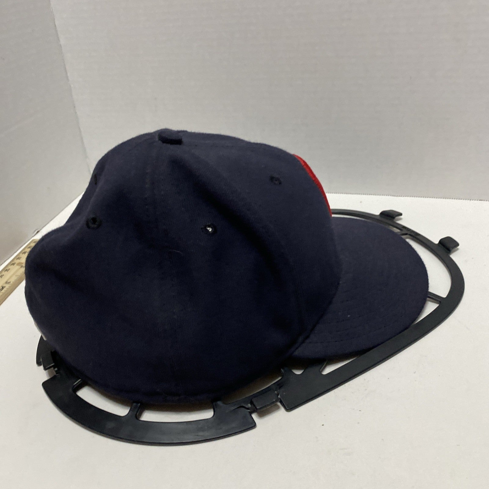 Cleveland Indians Guardians Hat Fitted 7 5/8 Blue Baseball MLB New Era USA Men
