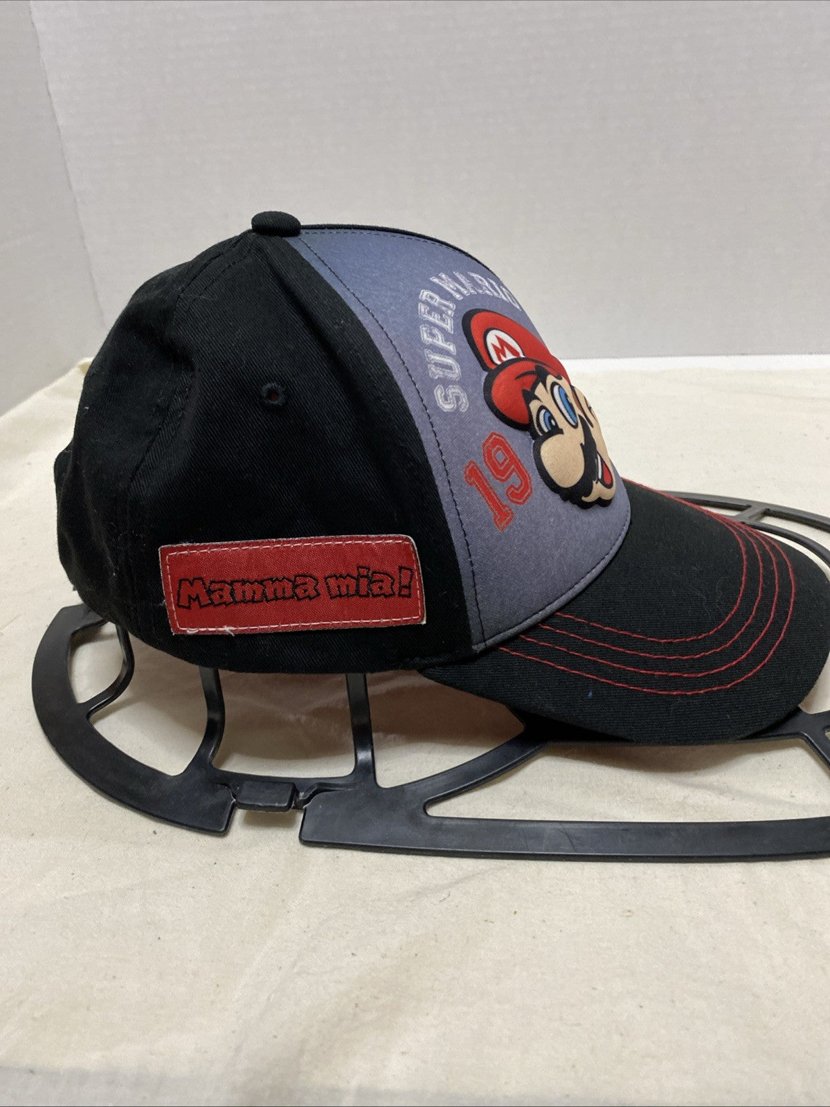 Nintendo Super Mario Ball Cap Kid's Snap Back Adjustable Hat