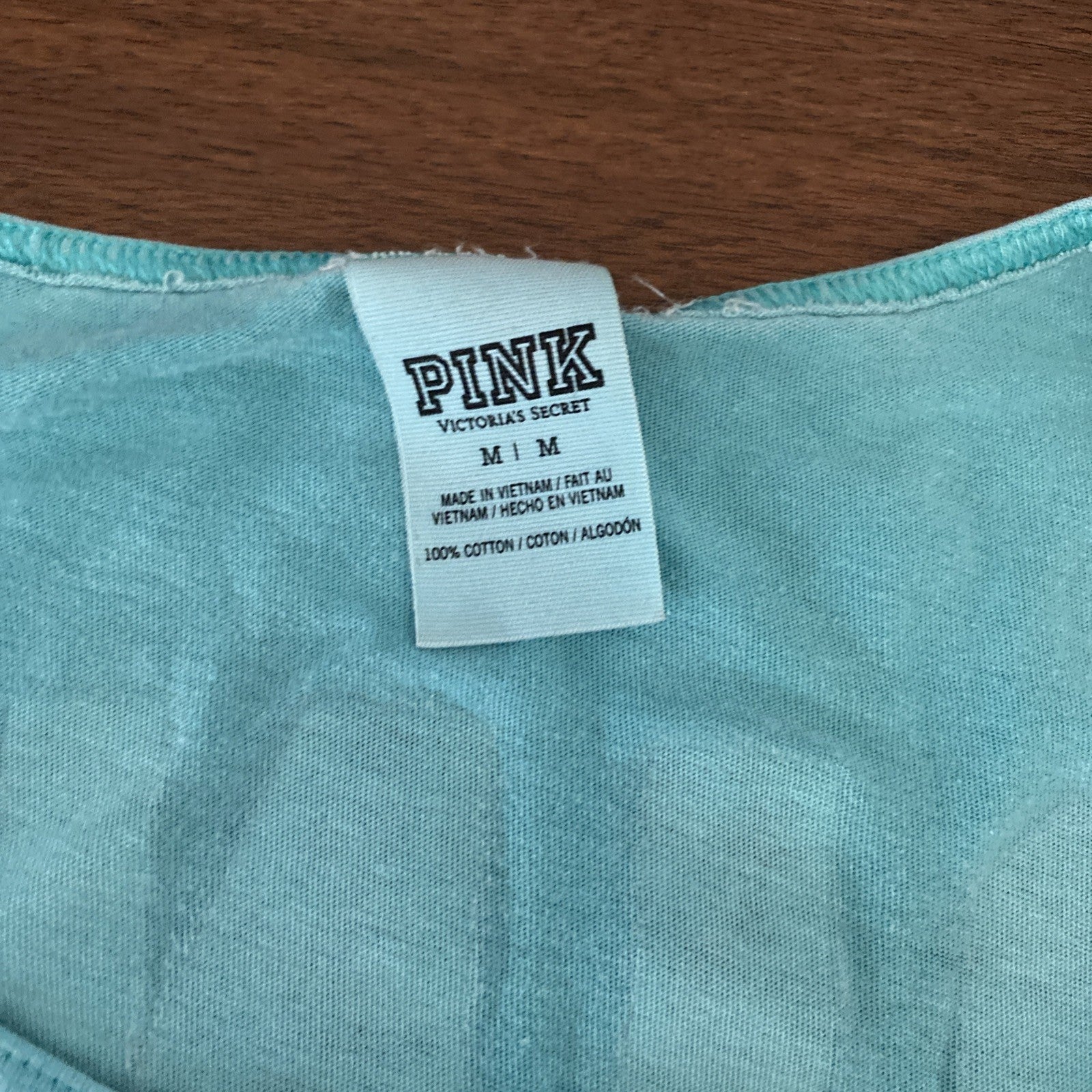 Victoria’s Secret pink medium tank top teal free shipping