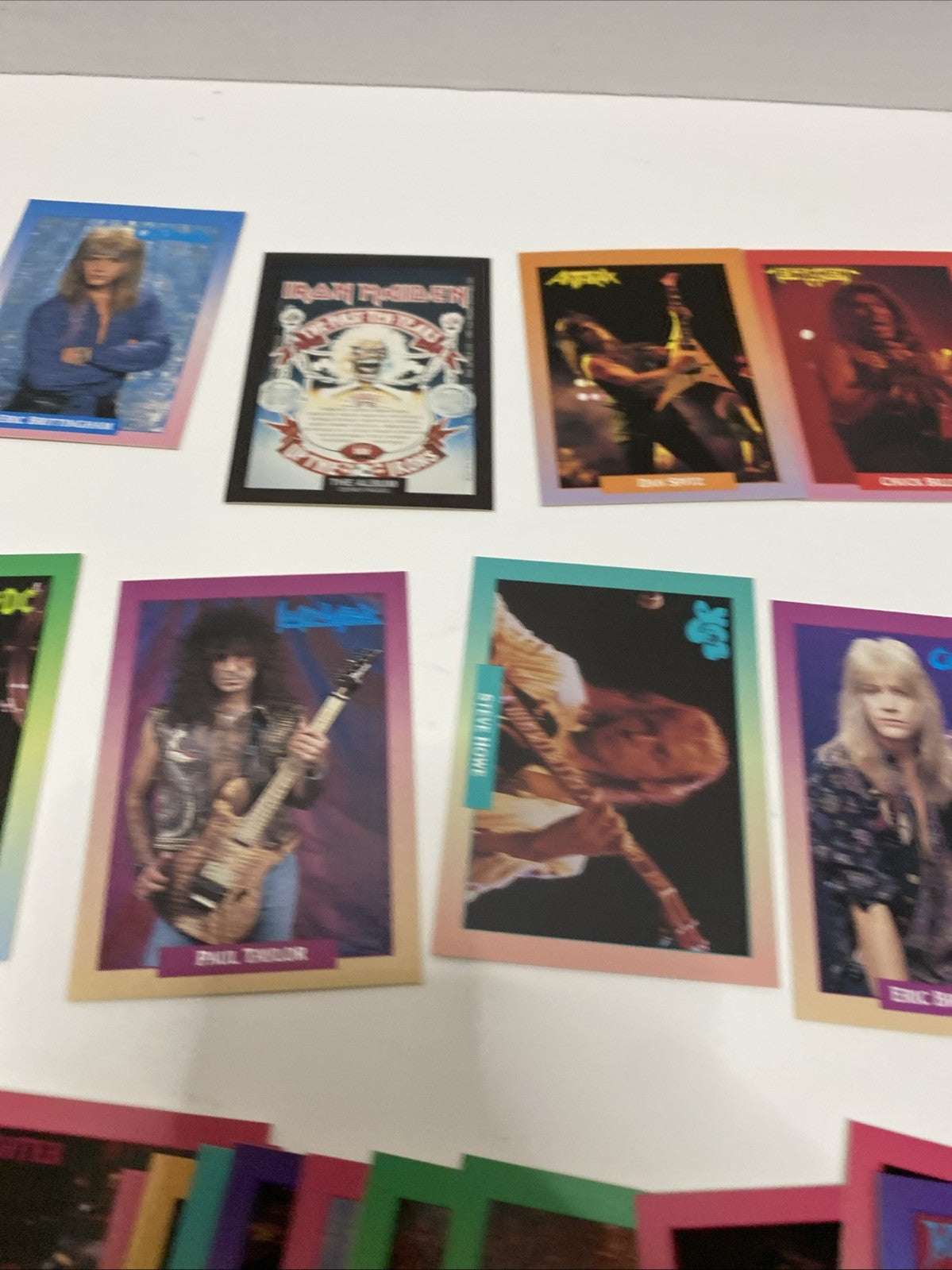 Lot of rock cards series one assorted cards please see pictures 42 Cards