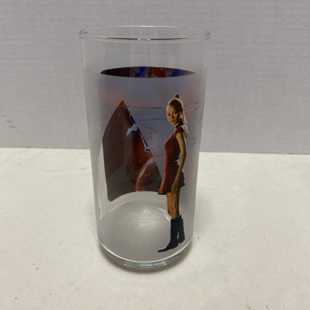 Star Trek UHURA Collectible Burger King 2008 Promotional Glass