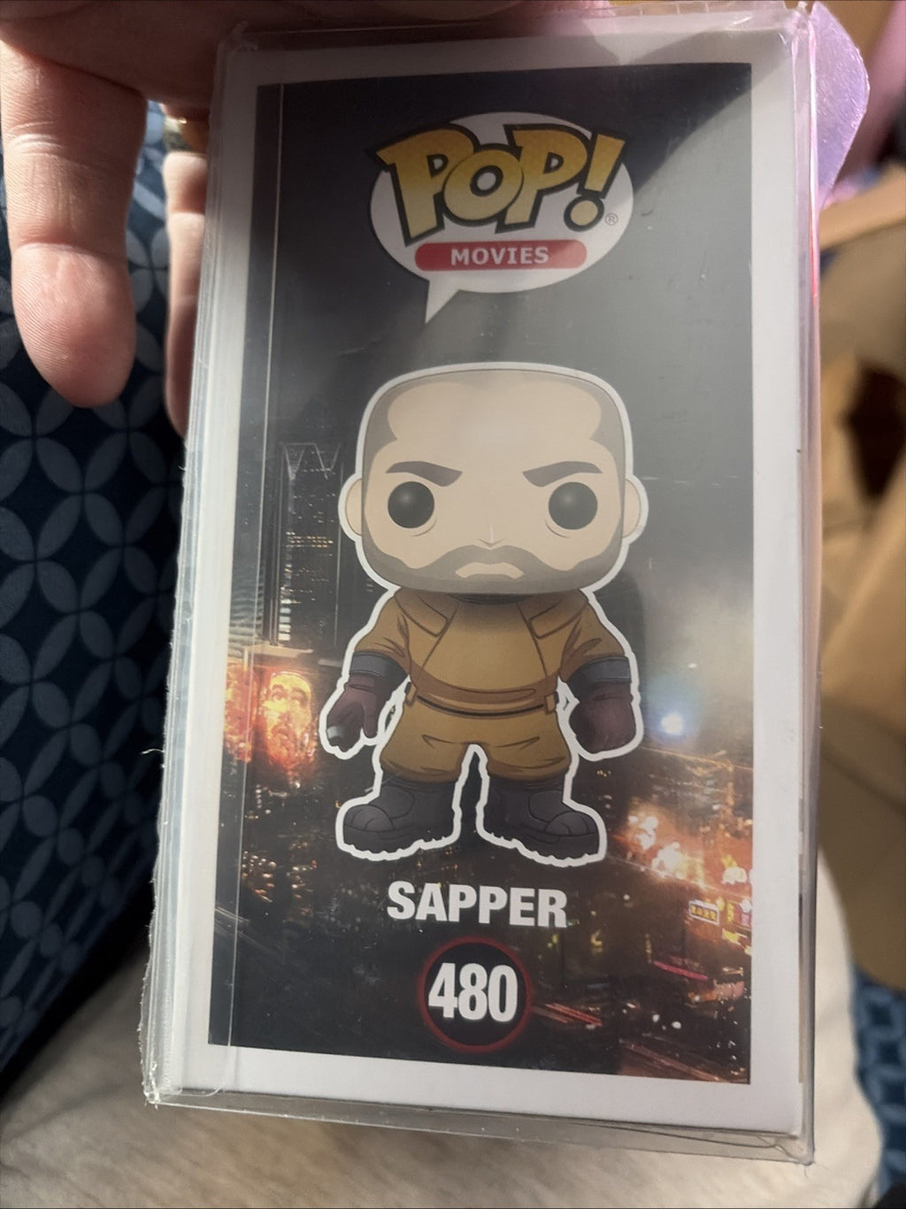 DAVE BAUTISTA SIGNED SAPPER BLADE RUNNER 2049 CHASE FUNKO POP FIGURE GOTG JSACOA