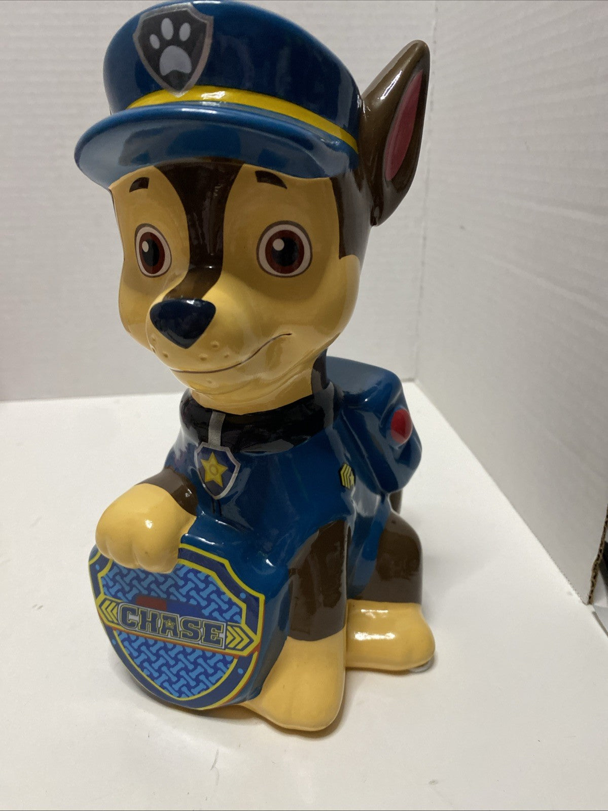 Nickelodeon Paw Patrol Chase Ceramic Coin Bank 2016