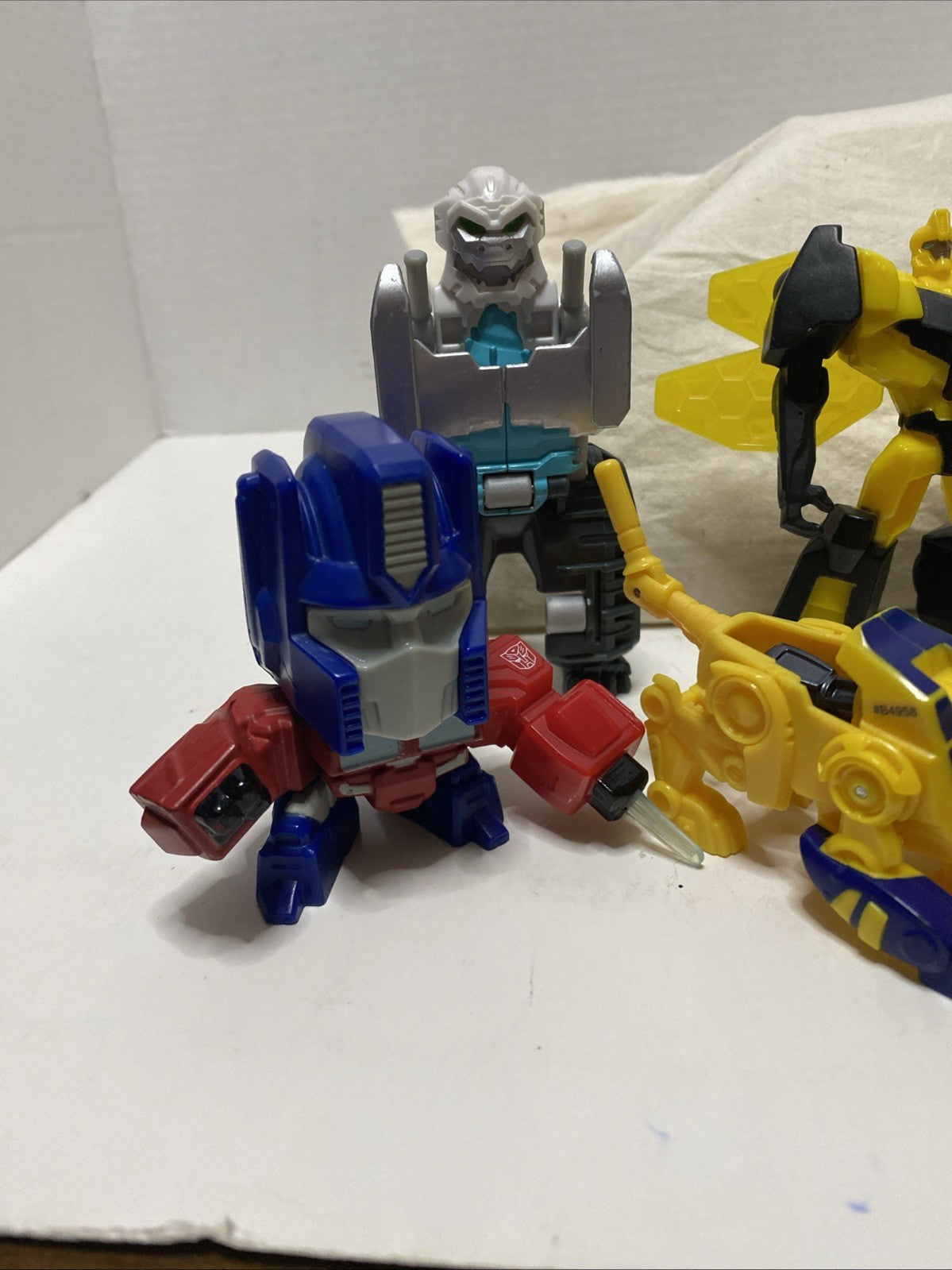 McDonalds Happy Meal Transformers Toys Lot Of 7 Mixed