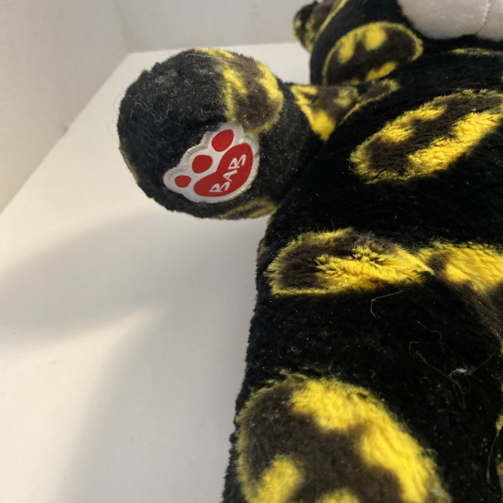 Batman Logo Build A Bear Black And Yellow Stuffed Animal Plush Bear 16" 2014