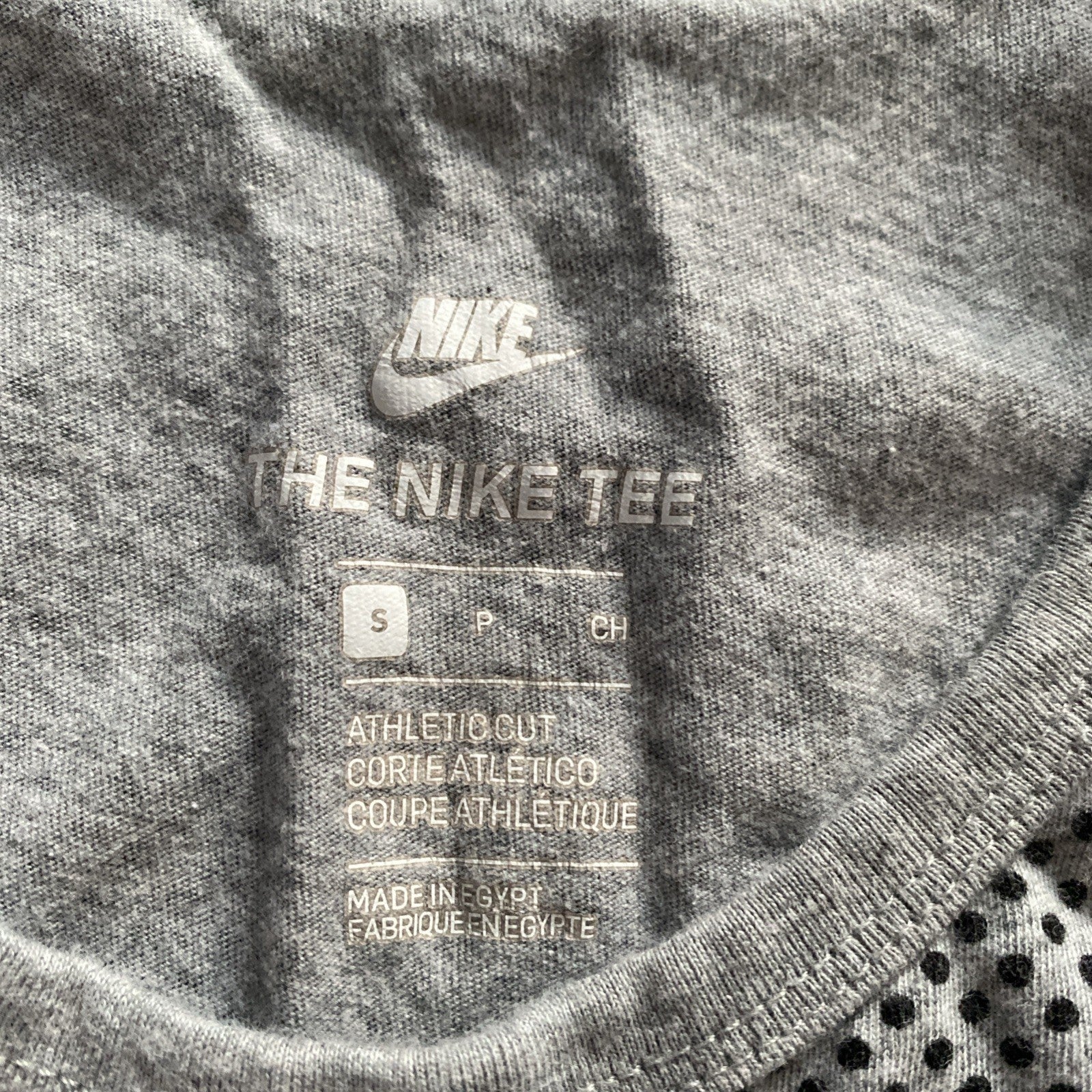 The Nike T small tank top gray