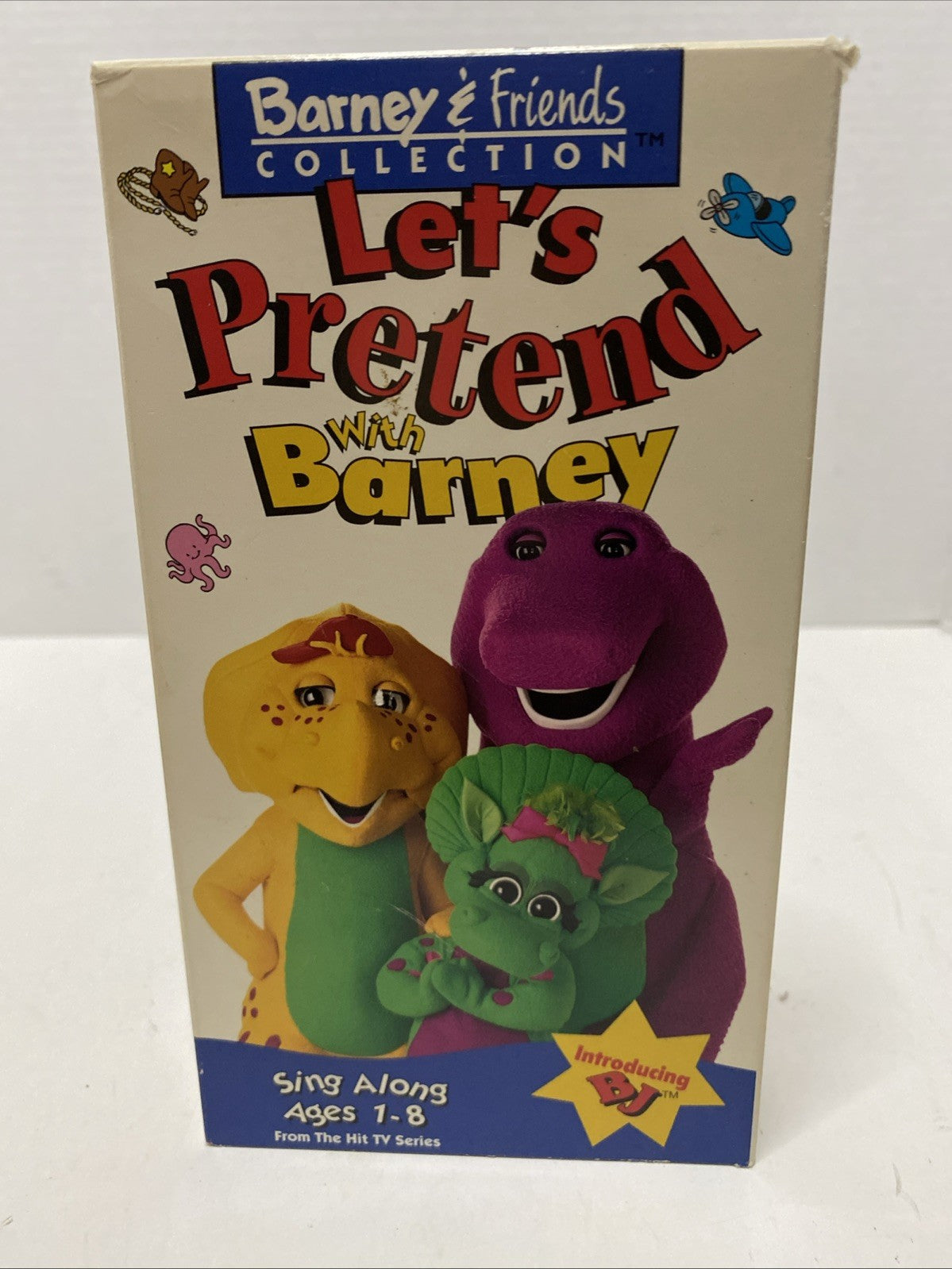 Let's Pretend with Barney - Barney & Friends Collection - Sing Along - VHS 1993