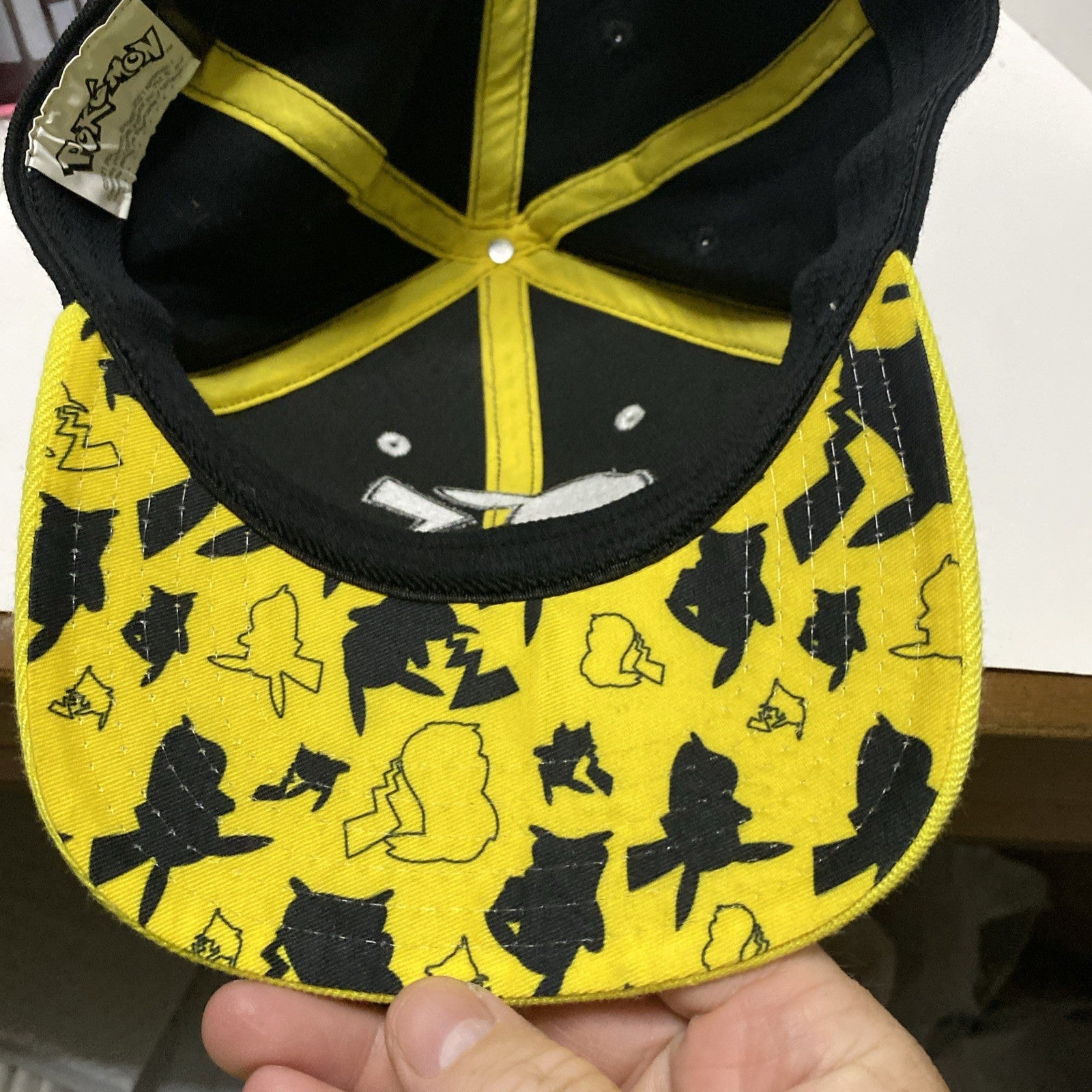 Pokémon Pikachu Silhouette Hat SnapBack