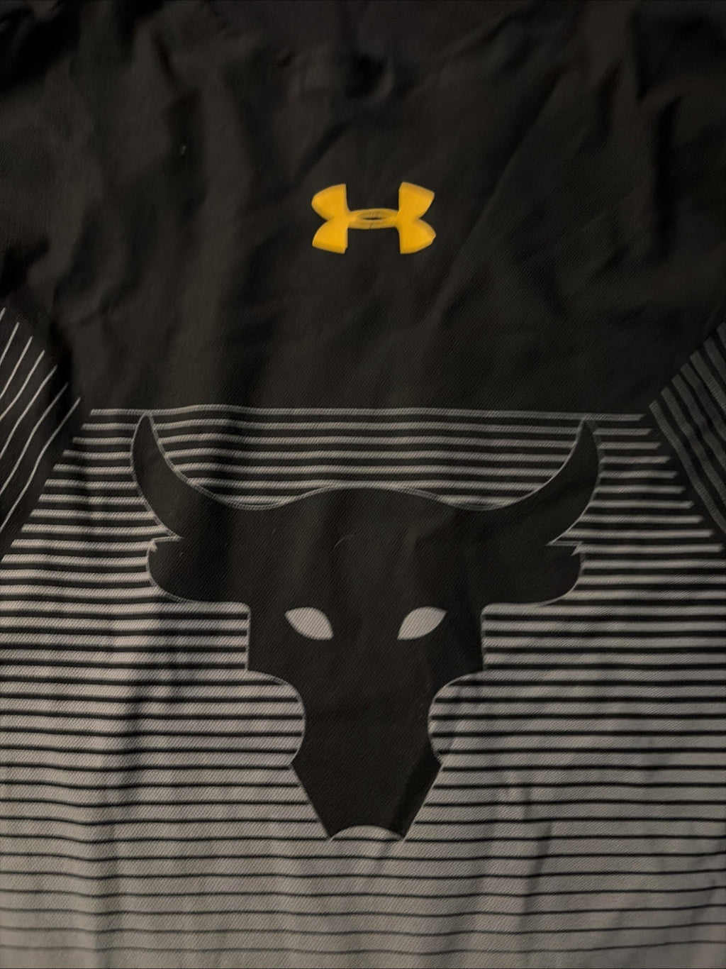 Under Armour Project Rock Shirt Mens XL Long Sleeve HeatGear Chase Greatness