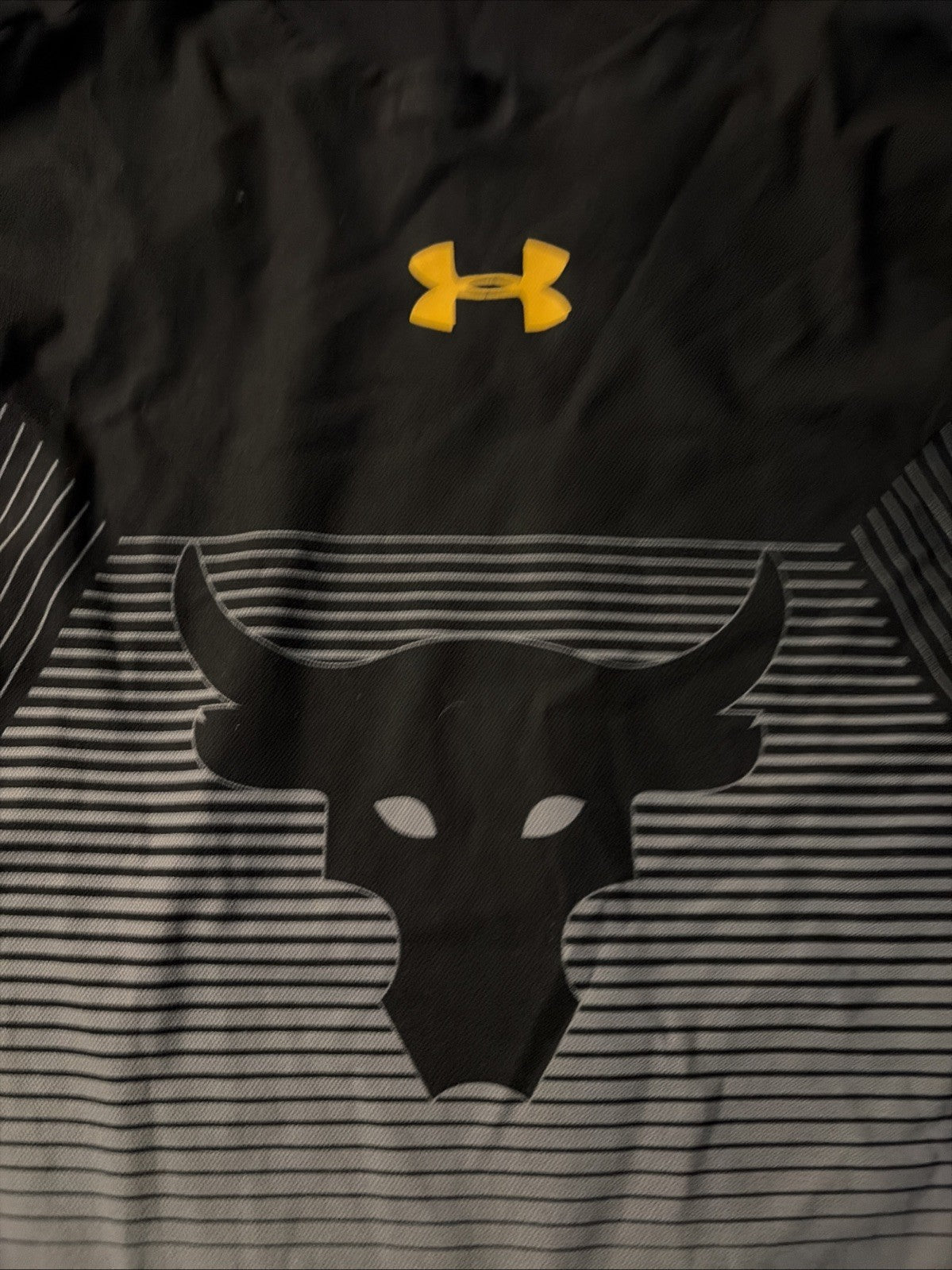 Under Armour Project Rock Shirt Mens XL Long Sleeve HeatGear Chase Greatness