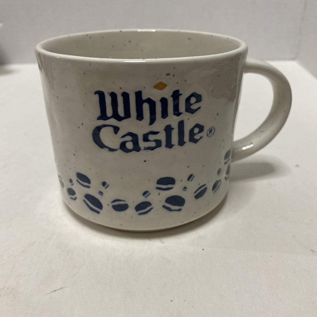 White Castle Hamburger Textured White Slider Mug 2019