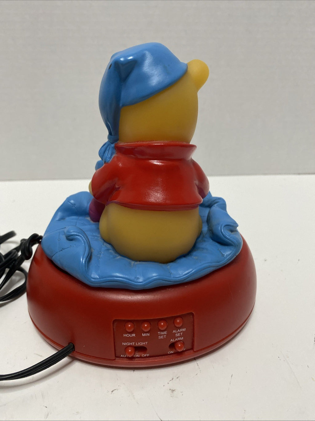 Vintage Sleepytime Bedtime Light Winnie The Pooh & Piglet Alarm Clock Tested 