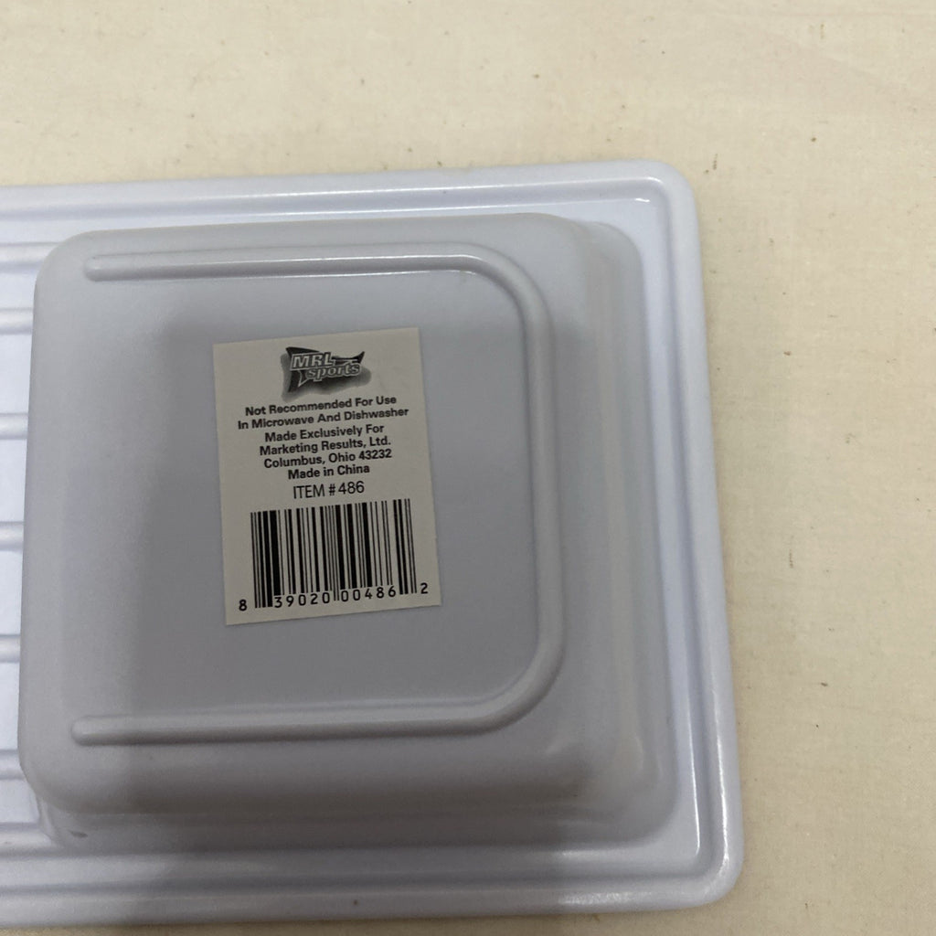 Ohio State 3 Section Divided Tray