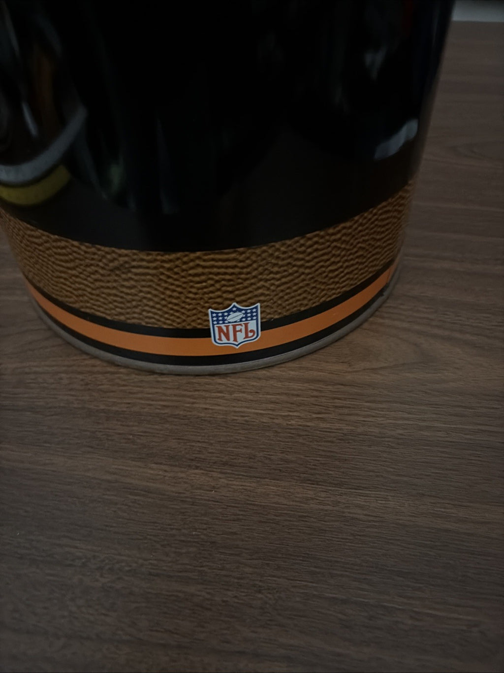 Cincinnati Bengals Vintage Wincraft Metal Wastebasket 10 X 19.5 Inches