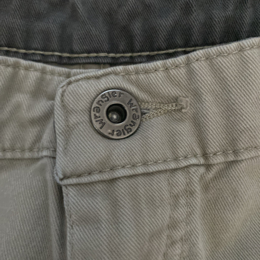 Wrangler Men’s Beige Cargo Pants Khaki 40X30 Outdoor Free Shipping