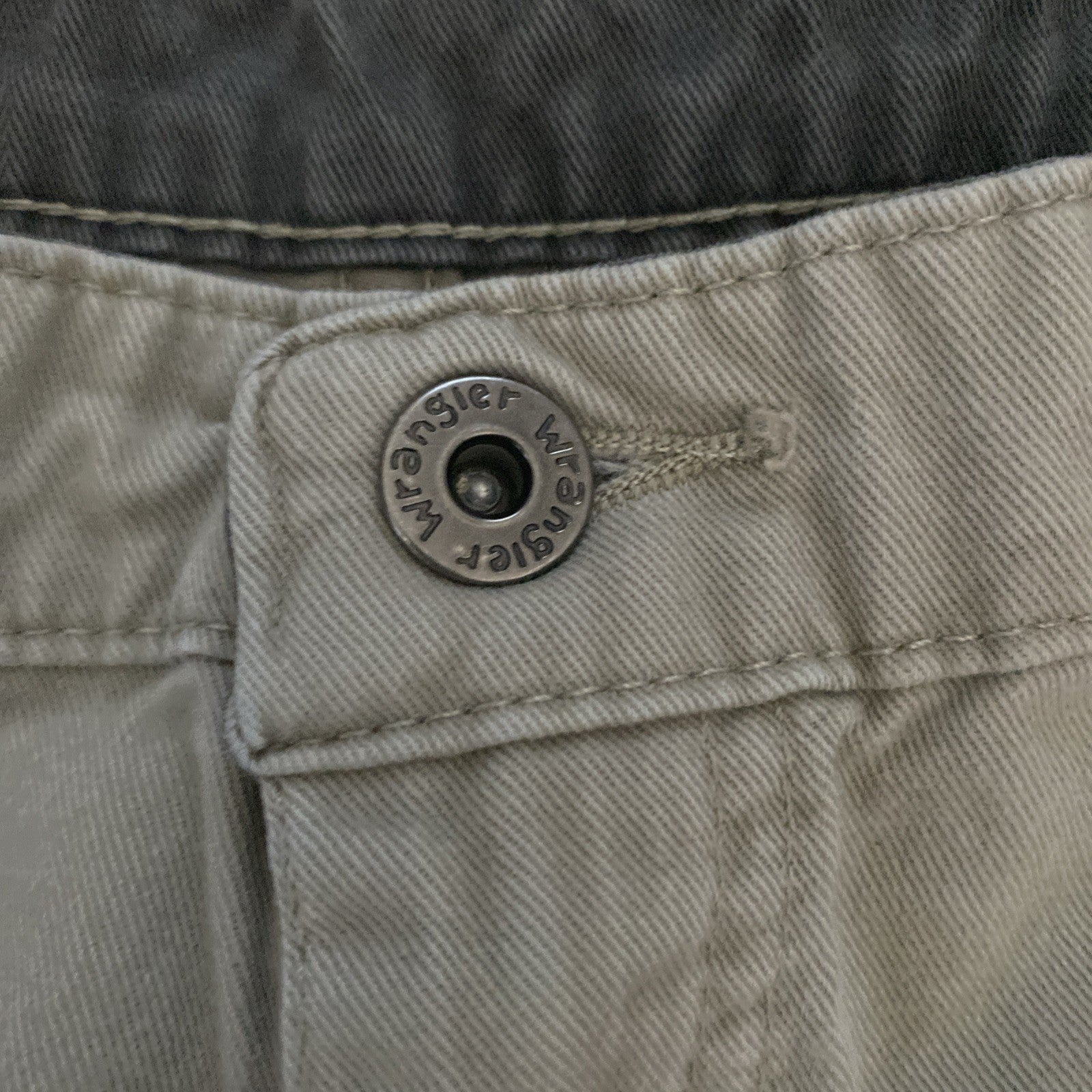 Wrangler Men’s Beige Cargo Pants Khaki 40X30 Outdoor Free Shipping
