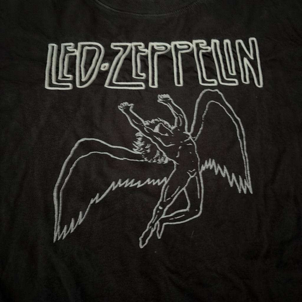 Led Zeppelin Black Men’s Rock Band T-Shirt XS See Pic For Measurements