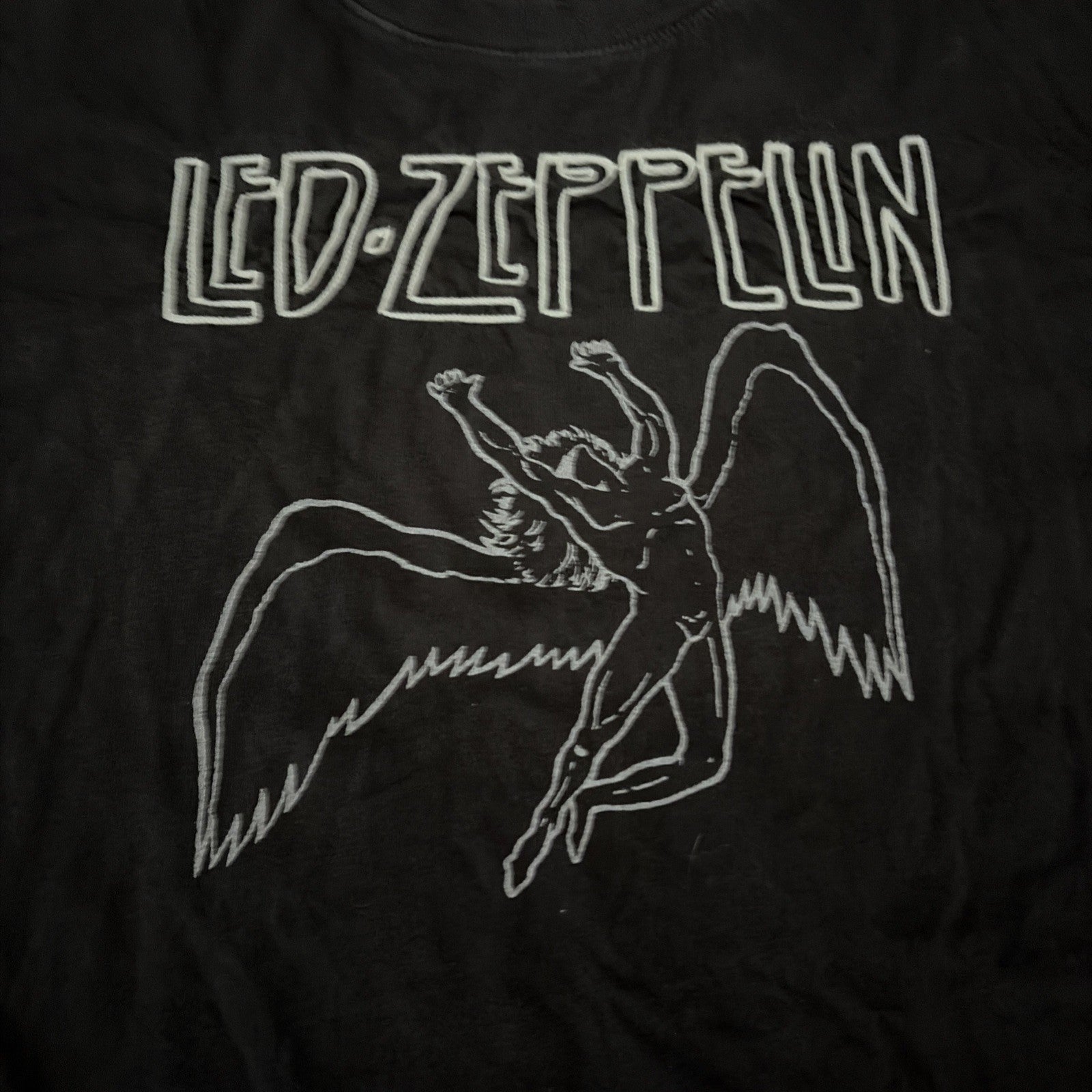 Led Zeppelin Black Men’s Rock Band T-Shirt XS See Pic For Measurements